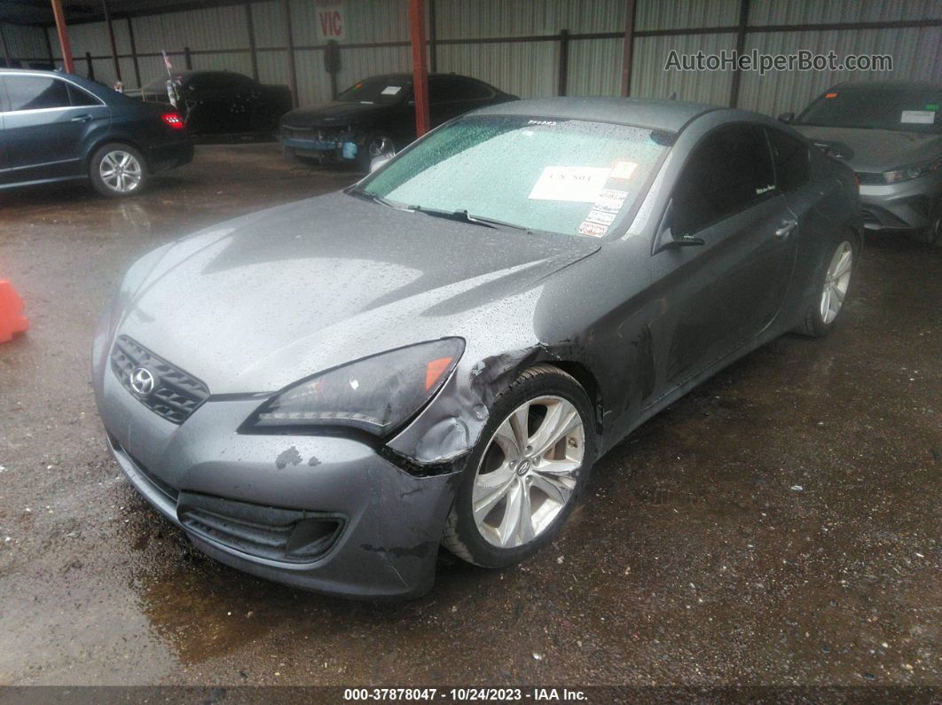 2010 Hyundai Genesis Coupe   Gray vin: KMHHT6KD7AU038926