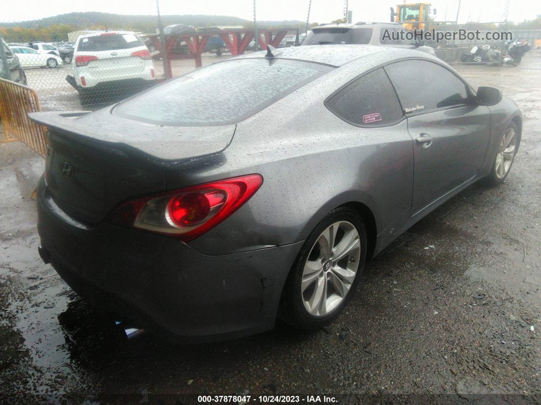 2010 Hyundai Genesis Coupe   Gray vin: KMHHT6KD7AU038926