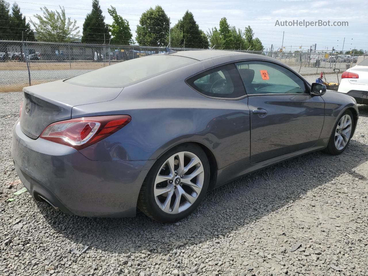 2013 Hyundai Genesis Coupe 2.0t Серый vin: KMHHT6KD7DU111328