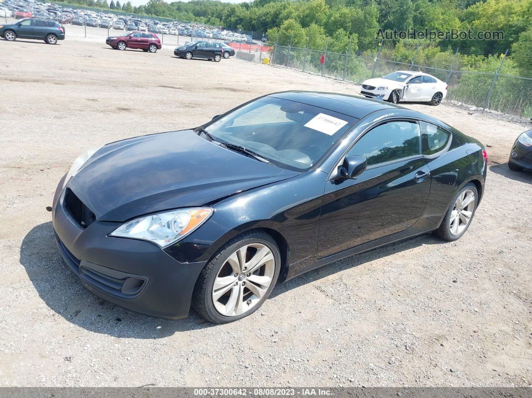 2010 Hyundai Genesis Coupe Premium Black vin: KMHHT6KD8AU010939