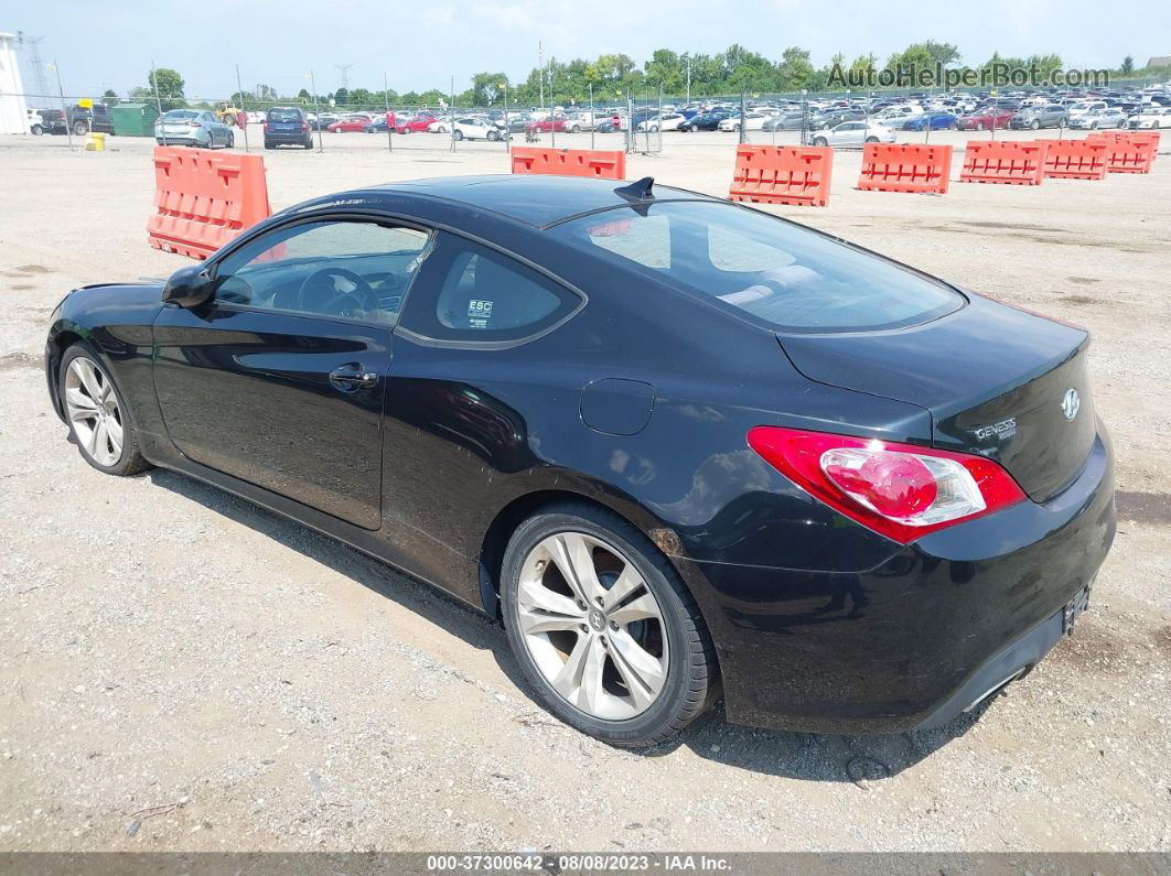 2010 Hyundai Genesis Coupe Premium Black vin: KMHHT6KD8AU010939