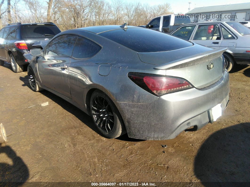 2010 Hyundai Genesis Coupe   Серый vin: KMHHT6KD8AU013551