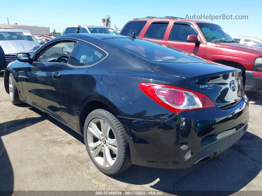 2010 Hyundai Genesis Coupe Premium Black vin: KMHHT6KD8AU017115