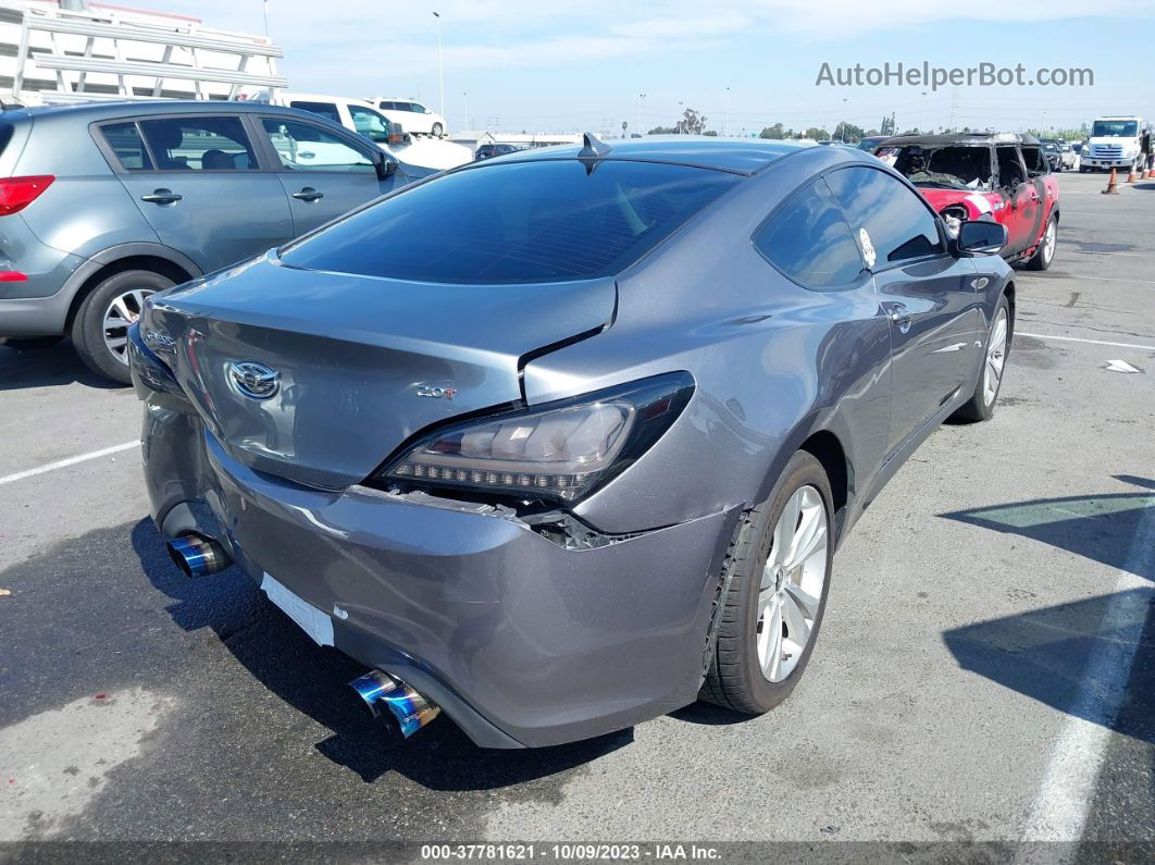 2010 Hyundai Genesis Coupe   Gray vin: KMHHT6KD9AU005281