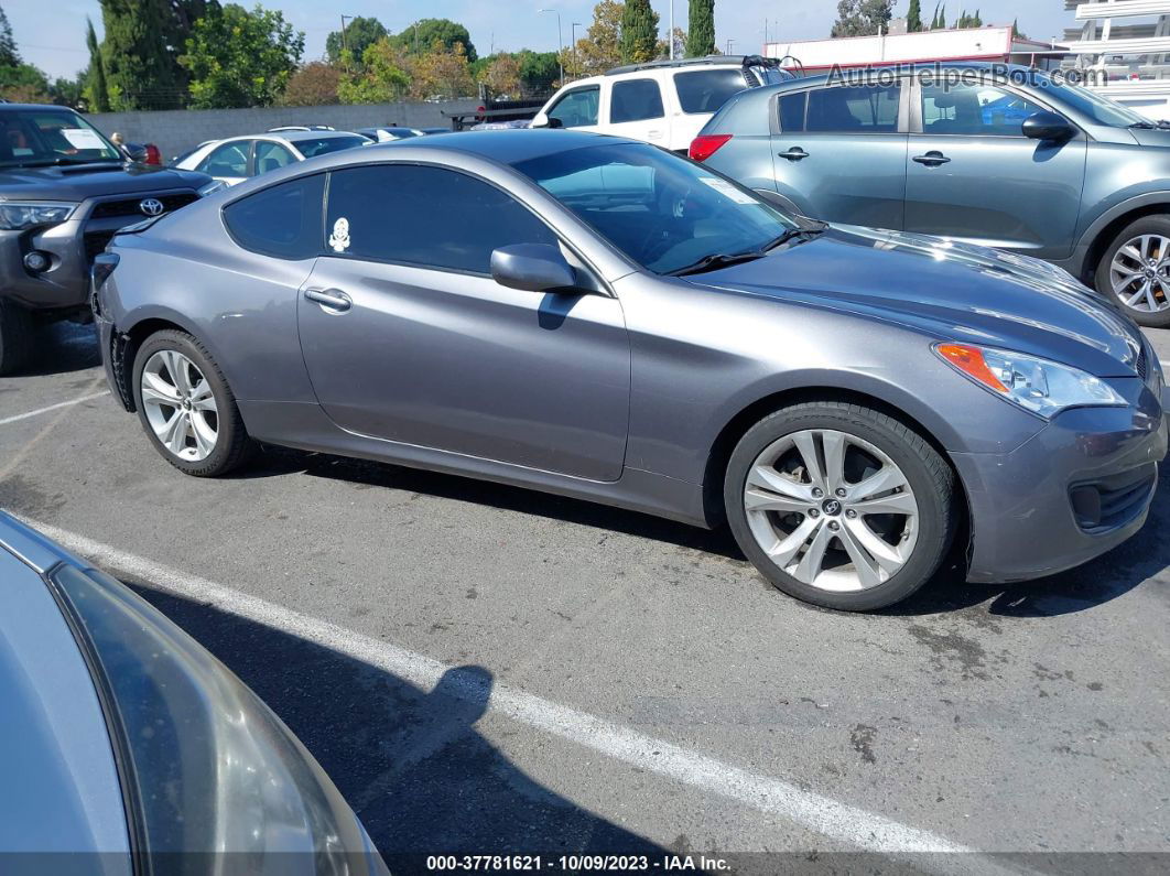 2010 Hyundai Genesis Coupe   Gray vin: KMHHT6KD9AU005281