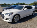 2013 Hyundai Genesis Coupe 2.0t White vin: KMHHT6KD9DU080213