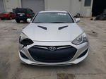 2013 Hyundai Genesis Coupe 2.0t Серебряный vin: KMHHT6KD9DU093057