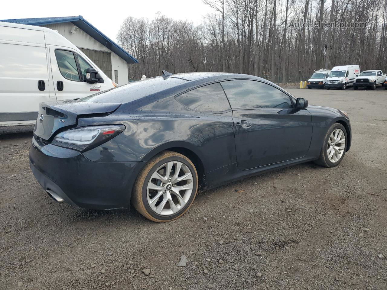 2013 Hyundai Genesis Coupe 2.0t Black vin: KMHHT6KD9DU110407