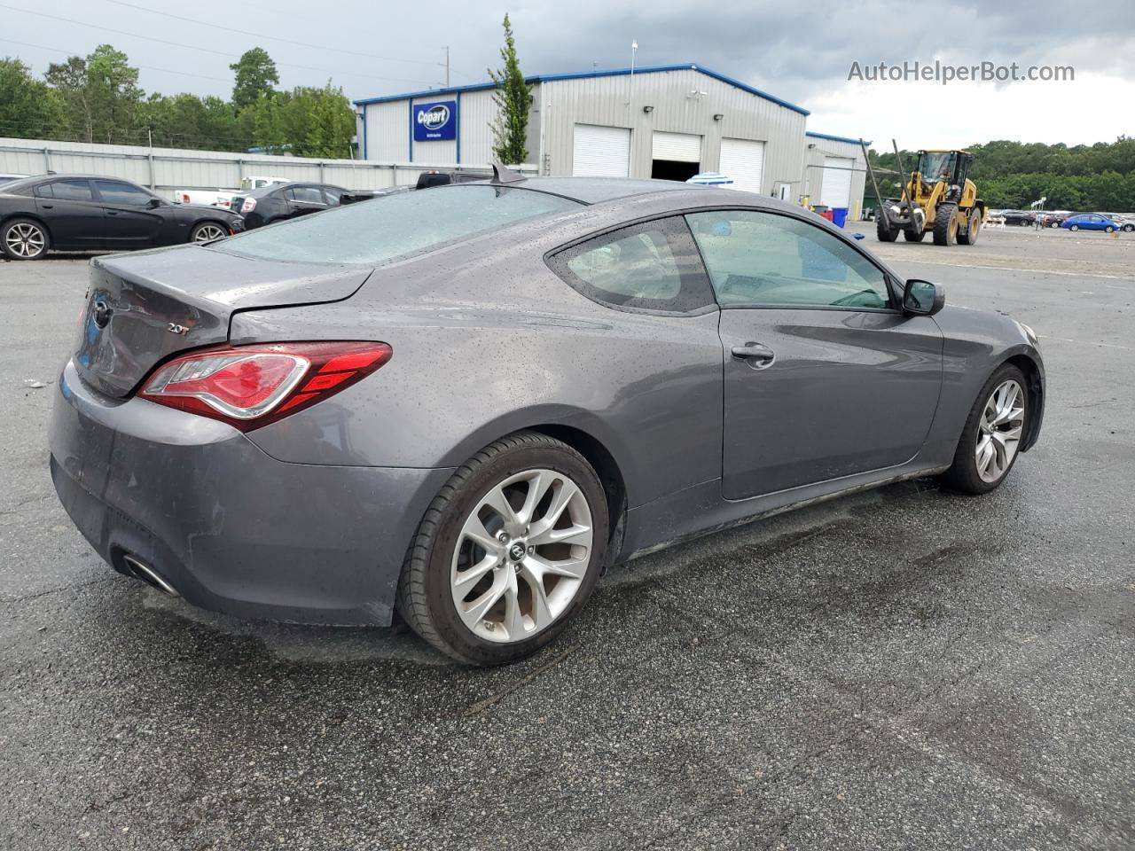 2013 Hyundai Genesis Coupe 2.0t Gray vin: KMHHT6KDXDU083976