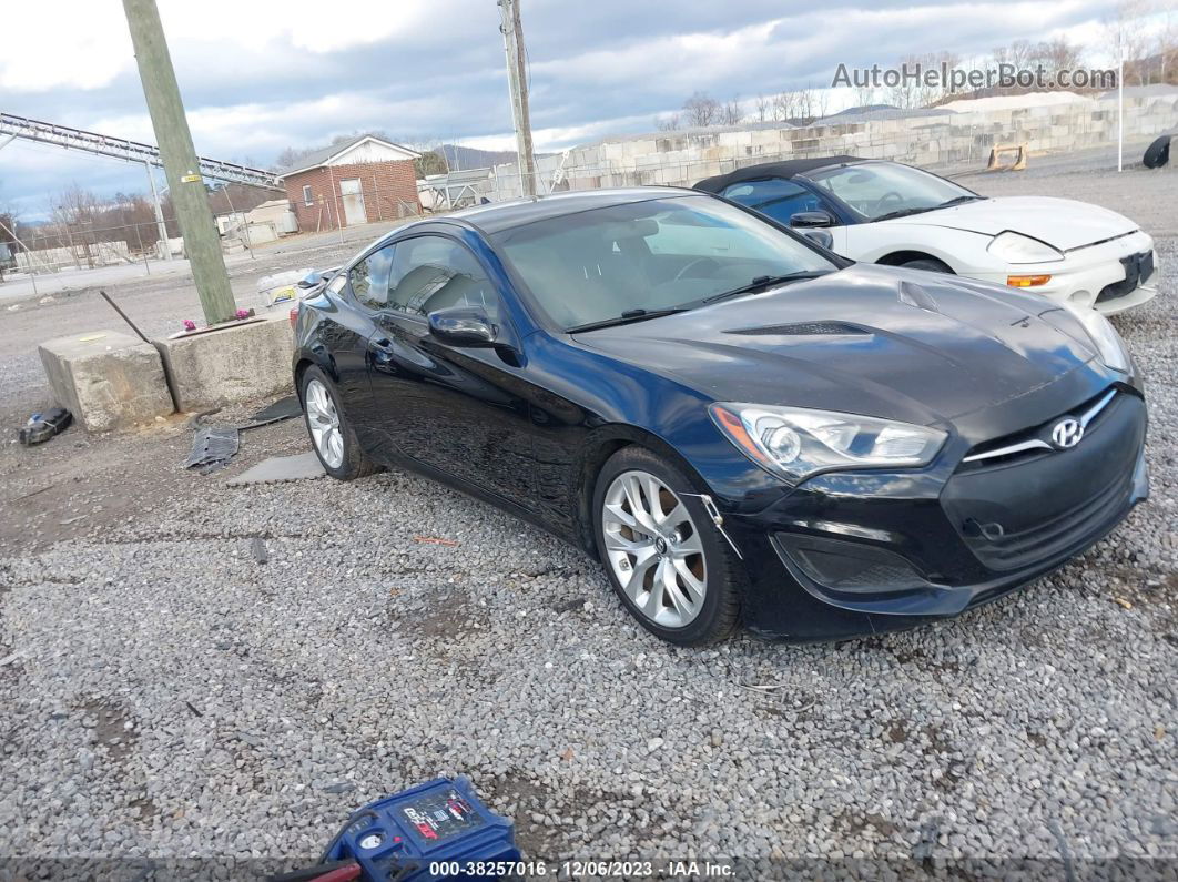 2013 Hyundai Genesis  2.0t Черный vin: KMHHT6KDXDU086666