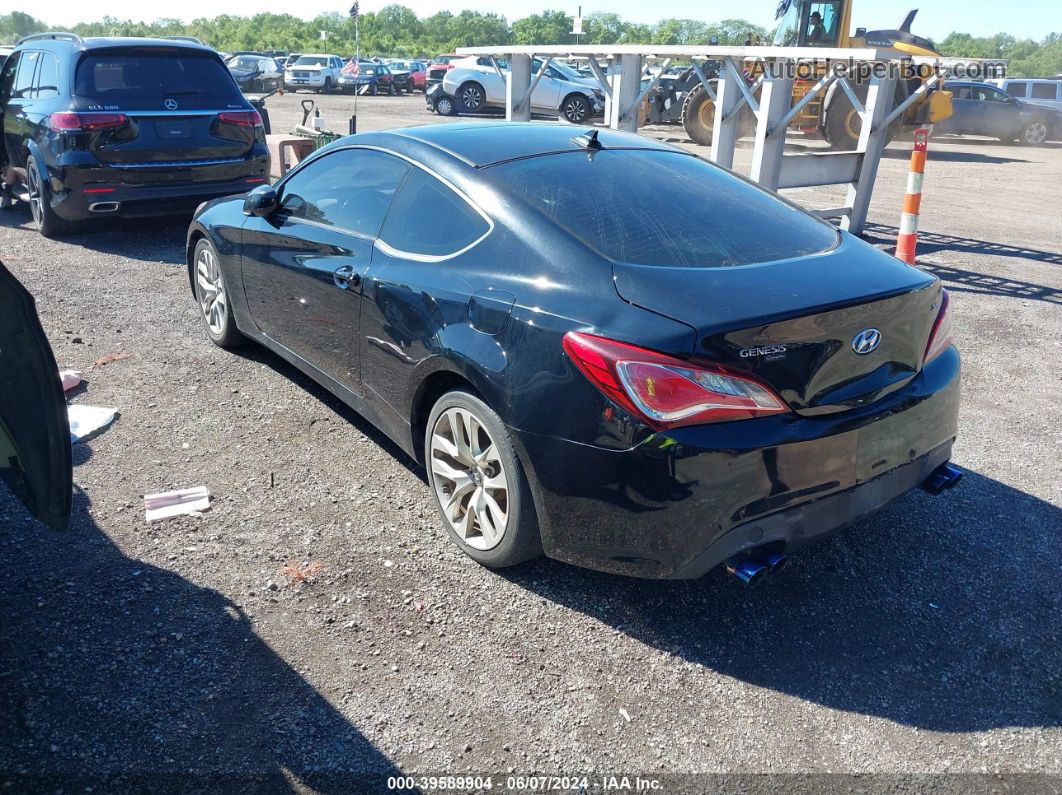 2013 Hyundai Genesis 2.0t Premium Black vin: KMHHT6KDXDU101585