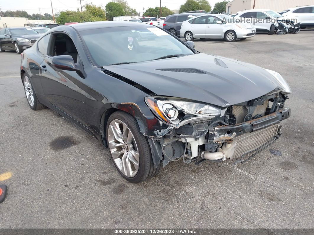 2013 Hyundai Genesis 2.0t Black vin: KMHHT6KDXDU107533