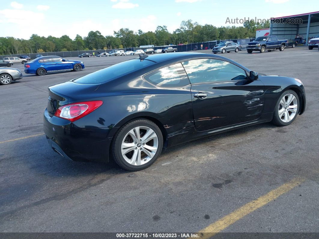 2010 Hyundai Genesis Coupe   Black vin: KMHHU6KH0AU031381