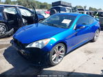 2010 Hyundai Genesis Coupe   Blue vin: KMHHU6KH0AU037262