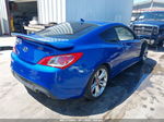 2010 Hyundai Genesis Coupe   Blue vin: KMHHU6KH0AU037262