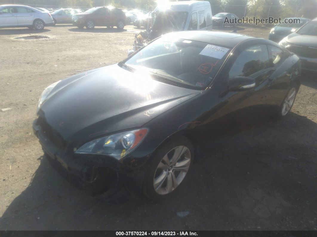 2010 Hyundai Genesis Coupe Grand Touring Black vin: KMHHU6KH2AU007549