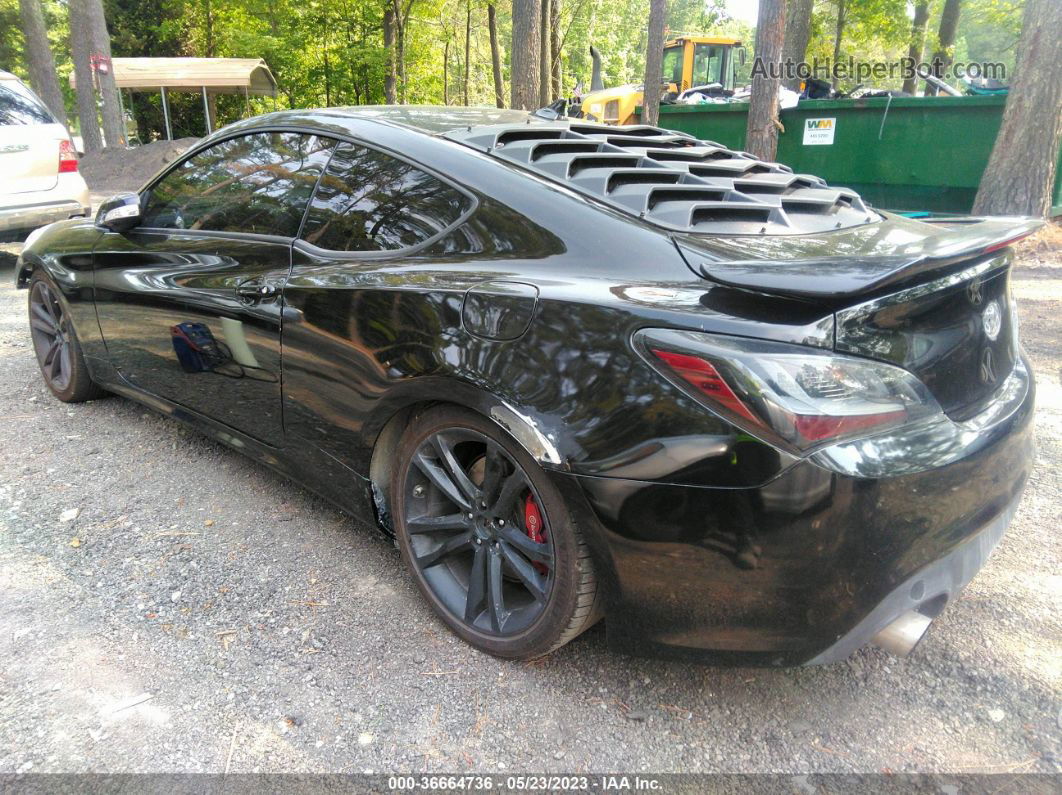 2010 Hyundai Genesis Coupe Track W/nav Black vin: KMHHU6KH3AU025462