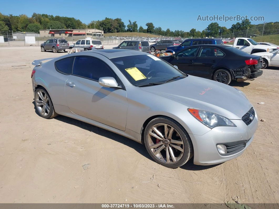 2010 Hyundai Genesis Coupe Track W/nav Gray vin: KMHHU6KH5AU023731