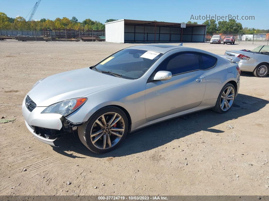 2010 Hyundai Genesis Coupe Track W/nav Gray vin: KMHHU6KH5AU023731