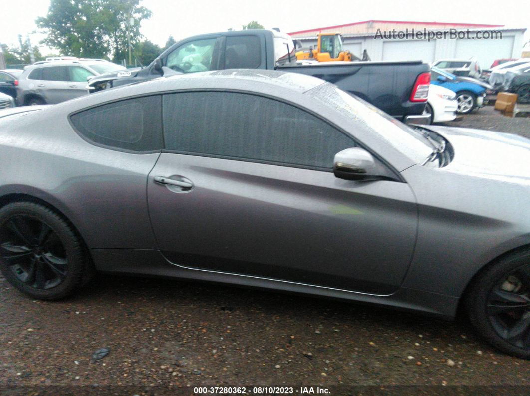 2010 Hyundai Genesis Coupe Grand Touring Gray vin: KMHHU6KH6AU003553