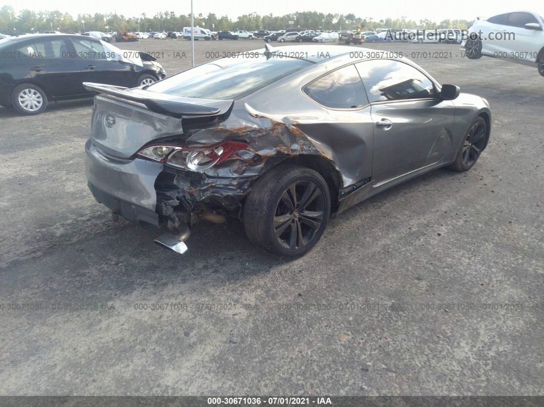 2010 Hyundai Genesis Coupe   Серый vin: KMHHU6KH6AU024712