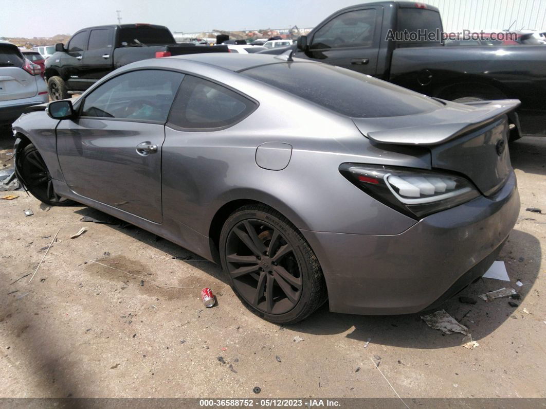 2010 Hyundai Genesis Coupe Track Gray vin: KMHHU6KH8AU006602