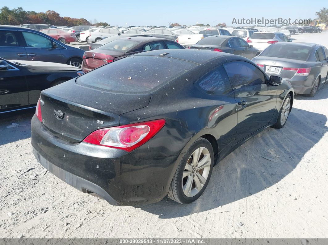 2010 Hyundai Genesis Coupe Grand Touring W/nav Black vin: KMHHU6KH9AU025711