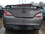 2013 Hyundai Genesis Coupe 3.8l Gray vin: KMHHU6KJ0DU080474