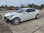 2013 Hyundai Genesis Coupe 3.8l Белый vin: KMHHU6KJ0DU108256