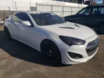 2013 Hyundai Genesis Coupe 3.8l White vin: KMHHU6KJ1DU087644