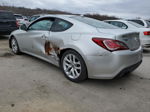 2013 Hyundai Genesis Coupe 3.8l Silver vin: KMHHU6KJ1DU103390