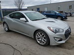 2013 Hyundai Genesis Coupe 3.8l Серебряный vin: KMHHU6KJ1DU103390