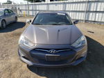 2013 Hyundai Genesis Coupe 3.8l Gray vin: KMHHU6KJ2DU084722