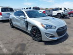 2013 Hyundai Genesis 3.8 Grand Touring Silver vin: KMHHU6KJ2DU104516