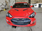 2013 Hyundai Genesis Coupe 3.8l Red vin: KMHHU6KJ2DU107416