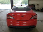 2013 Hyundai Genesis Coupe 3.8l Red vin: KMHHU6KJ2DU107416