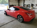 2013 Hyundai Genesis Coupe 3.8l Red vin: KMHHU6KJ2DU107416