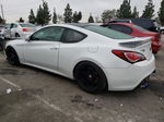 2013 Hyundai Genesis Coupe 3.8l White vin: KMHHU6KJ3DU107912