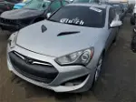 2013 Hyundai Genesis Coupe 3.8l Silver vin: KMHHU6KJ4DU080610