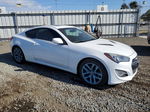 2013 Hyundai Genesis Coupe 3.8l White vin: KMHHU6KJ5DU113050