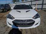 2013 Hyundai Genesis Coupe 3.8l White vin: KMHHU6KJ5DU113050