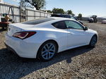 2013 Hyundai Genesis Coupe 3.8l White vin: KMHHU6KJ5DU113050