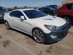 2013 Hyundai Genesis Coupe 3.8l White vin: KMHHU6KJ7DU092878