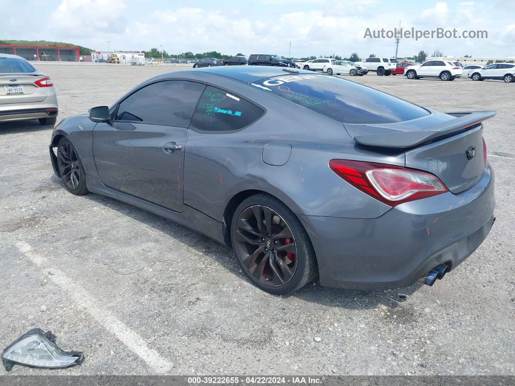 2013 Hyundai Genesis 3.8 Track Серый vin: KMHHU6KJ7DU108755