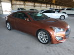 2013 Hyundai Genesis Coupe 3.8l Brown vin: KMHHU6KJ8DU082926