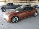 2013 Hyundai Genesis Coupe 3.8l Коричневый vin: KMHHU6KJ8DU082926