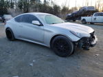 2013 Hyundai Genesis Coupe 3.8l Silver vin: KMHHU6KJ9DU101032