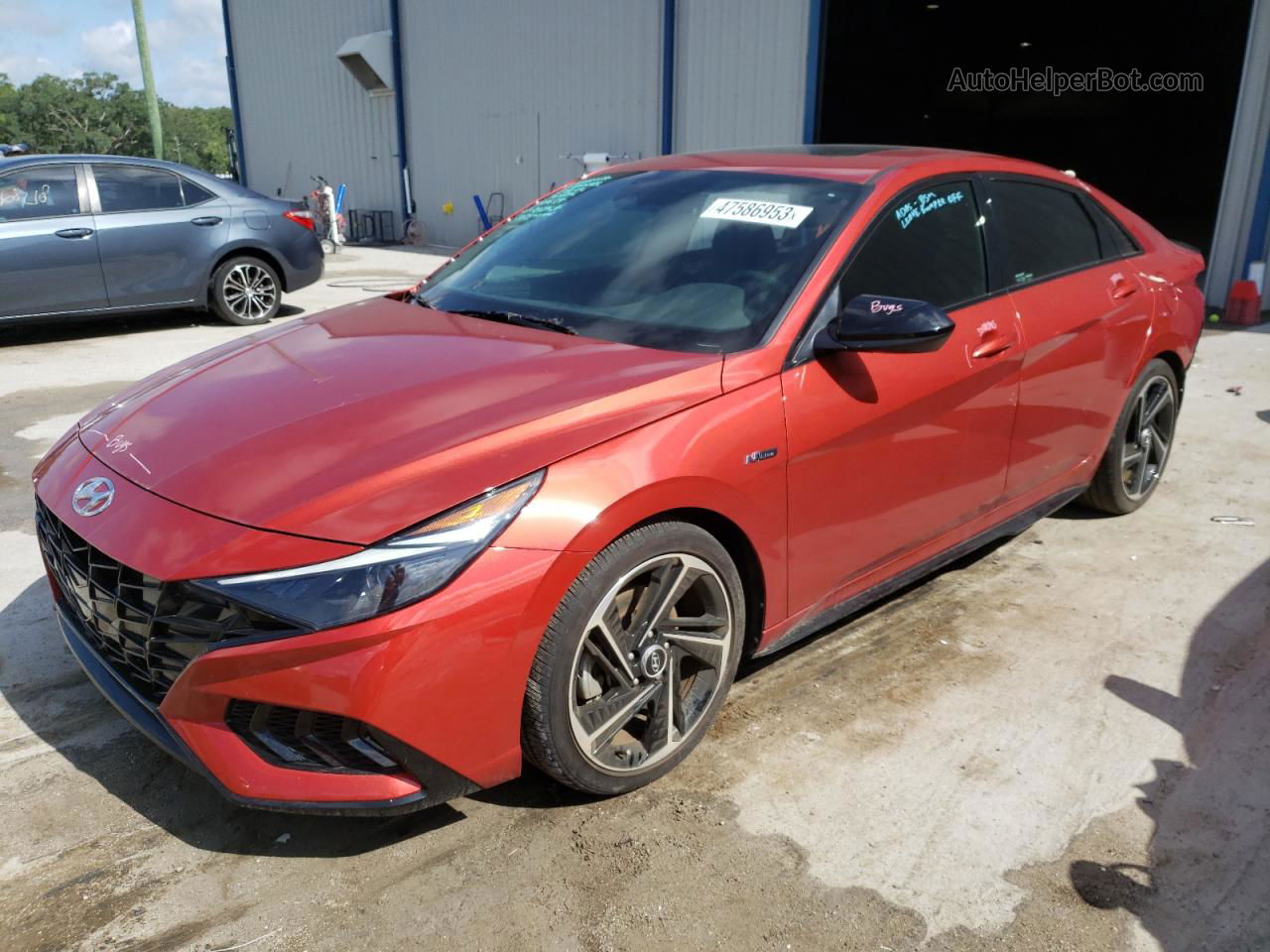 Price & History 2022 Hyundai Elantra N Line 1.6l 4 vin ...