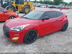 2013 Hyundai Veloster Base W/gray Red vin: KMHTC6AD0DU094612