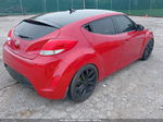 2013 Hyundai Veloster Base W/gray Красный vin: KMHTC6AD0DU094612